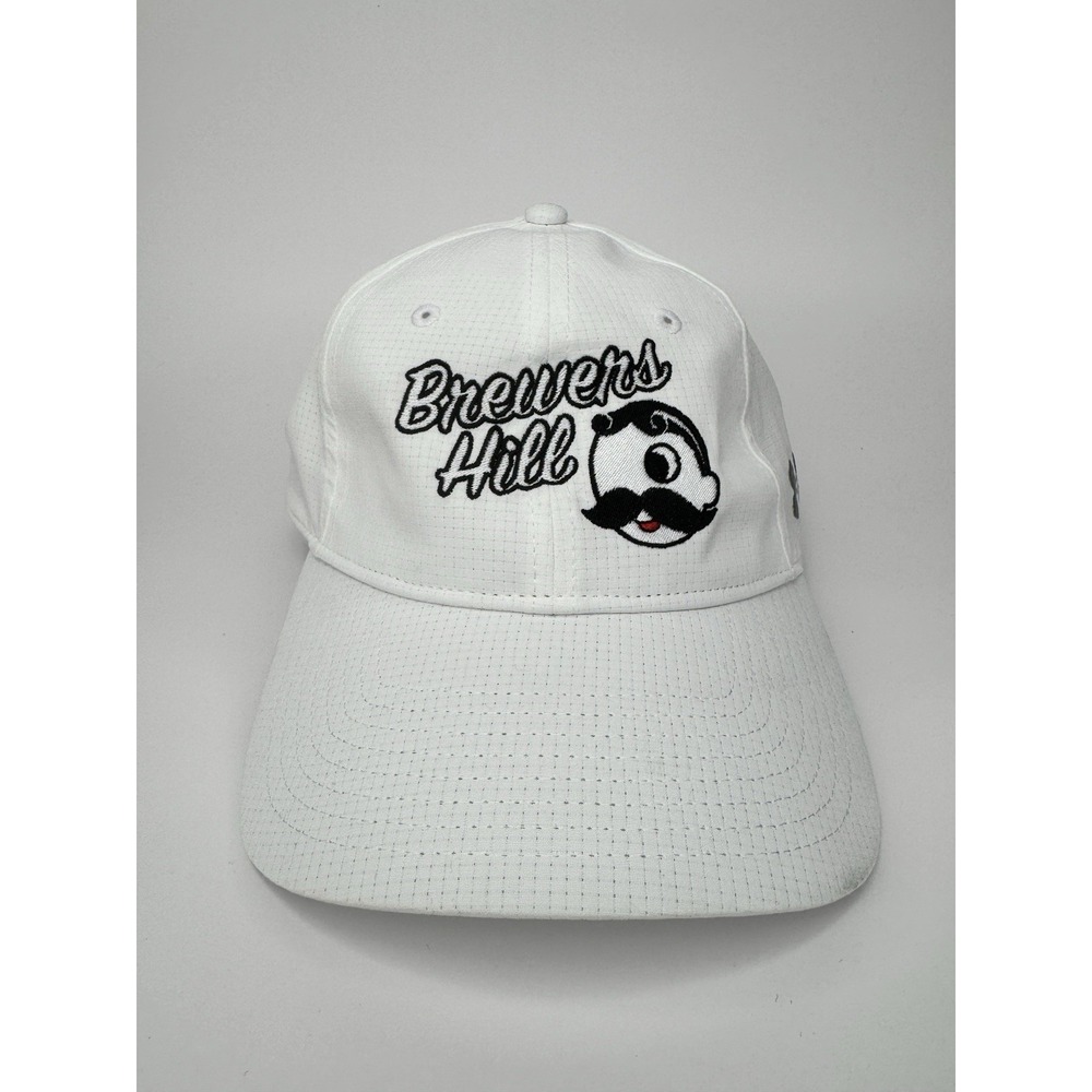 Under Armour Baltimore Hat White Natty‎ Boh Brewers Hill Golf Performance